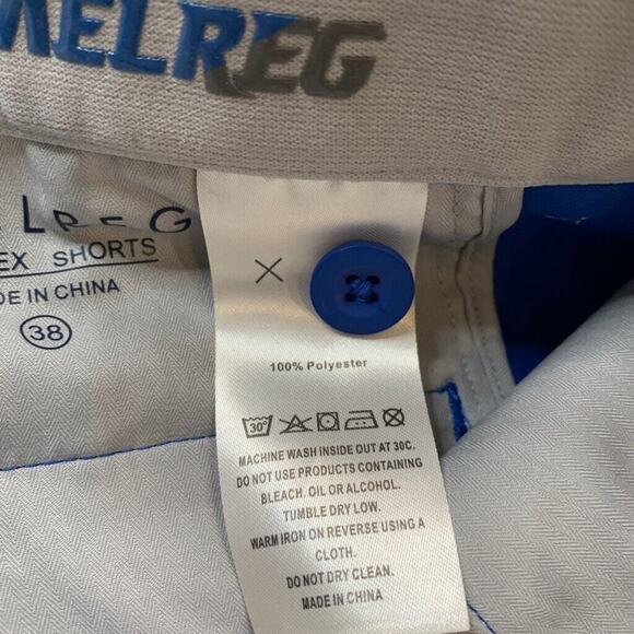 Maelreg Shorts Mens 38 Surf Blue Proflex Performance Stretch Sun Protect UPF 30+ - Picture 8 of 11
